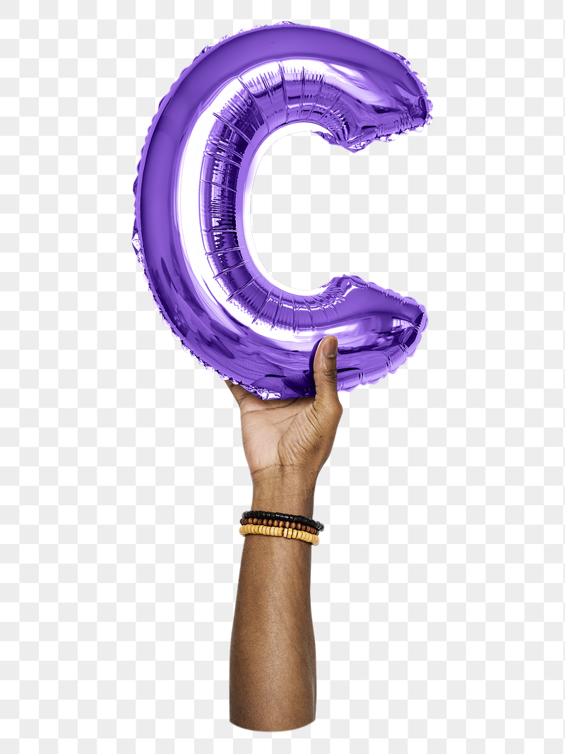 C png English alphabet, balloon | Free PNG - rawpixel