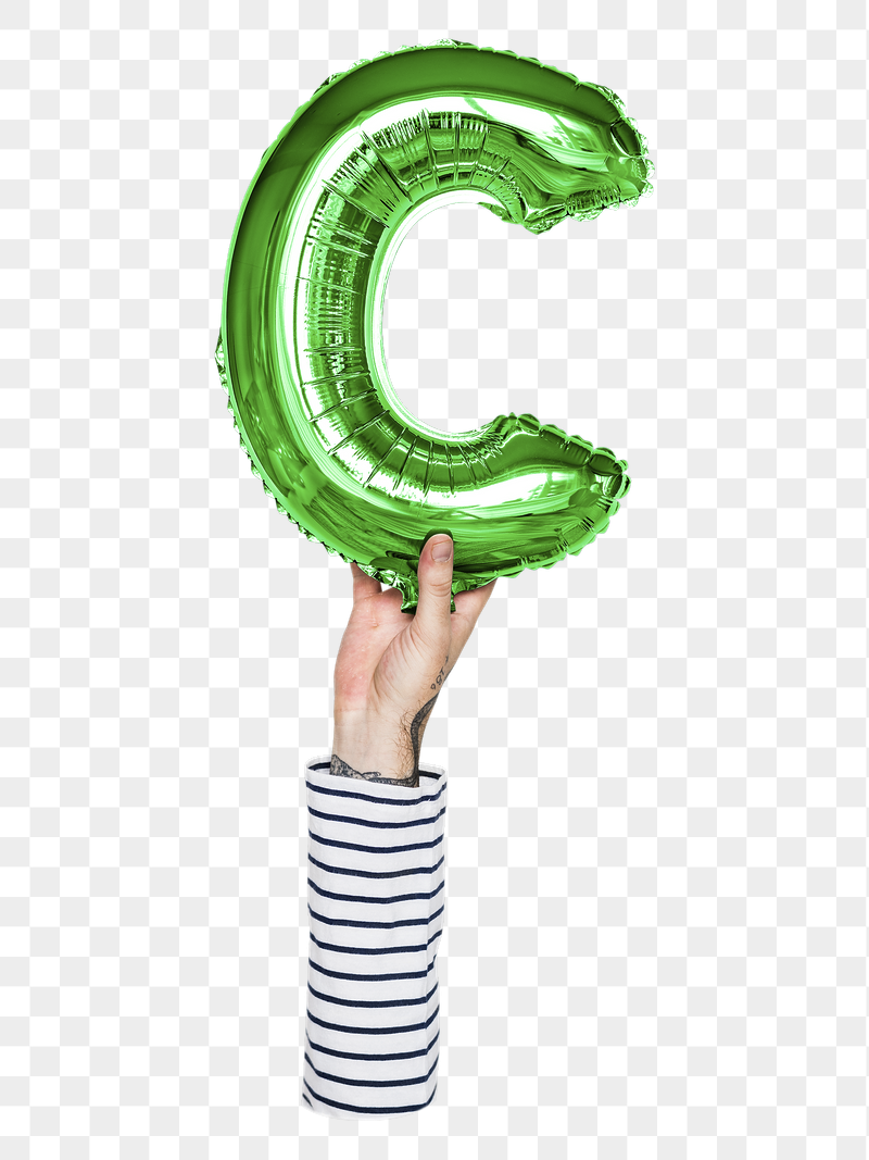 C png English alphabet, balloon | Free PNG - rawpixel