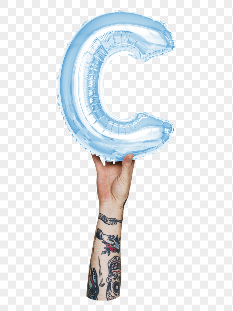 C png English alphabet, balloon | Free PNG - rawpixel