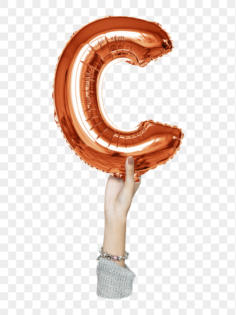 C png English alphabet, balloon | Free PNG - rawpixel