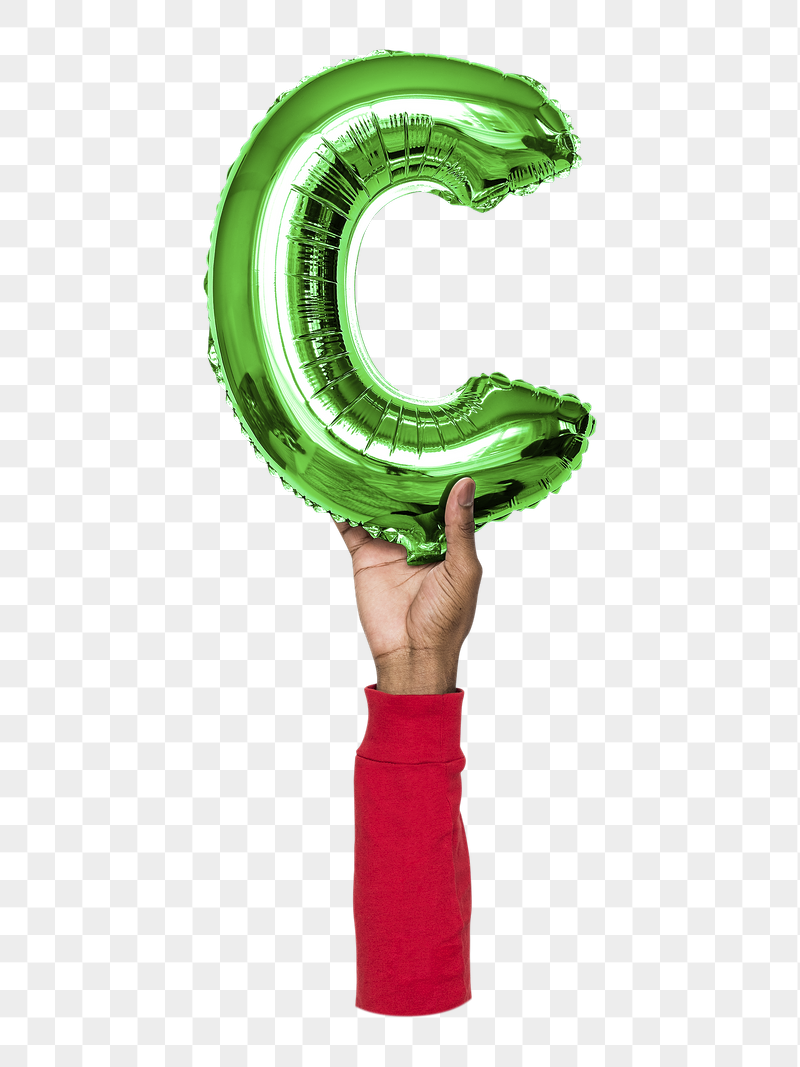 C png English alphabet, balloon | Free PNG - rawpixel
