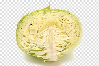 Cabbage Sashimi Vegetable Food Julienning, Fresh cabbage sectional transparent background PNG clipart