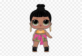 Cabello Negro Lol Surprise Honey Bun - Lol Surprise Serie 2 Honey Bun
