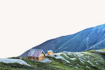 Cabin nature background, wilderness, nature | Free PSD - rawpixel