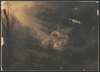 [Cabin with ghostly accession] | Free Photo - rawpixel