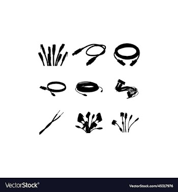 cable electric set silhouette design