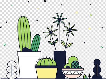 Cactaceae Euclidean Pixel Raster graphics, cactus transparent background PNG clipart