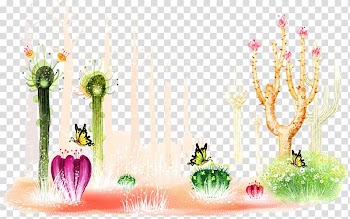 Cactaceae Poster Cartoon Illustration, cactus transparent background PNG clipart