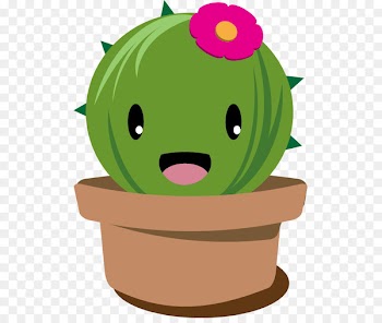 Cactus, Cactoscactus, Succulent Plant, Green, Cartoon PNG