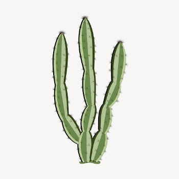 Cactus clipart, tree illustration psd. | Free PSD - rawpixel