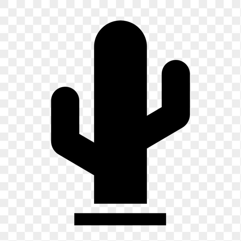 Cactus icon png sticker, simple | Free Icons - rawpixel