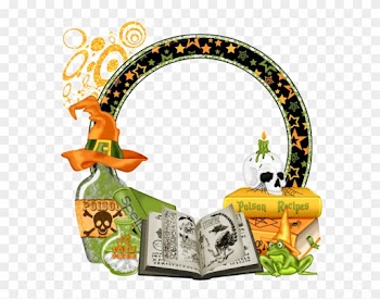 Cadres,halloween Fall Halloween, Clip Art, Scrapbook, - Frame Halloween Transparent Png