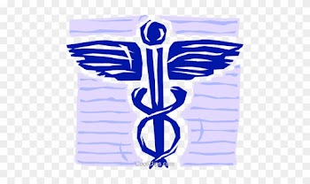 Caduceus Medical Symbol Royalty Free Vector Clip Art - Illustration