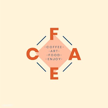 Cafe and art logo badge design | Free stock vector - 464073