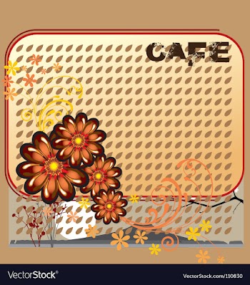 Cafe design vector image