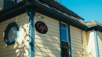 Cafe Signage on Wall
