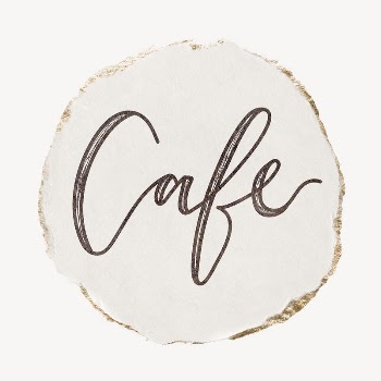 Cafe word, torn paper typography | Free PSD - rawpixel