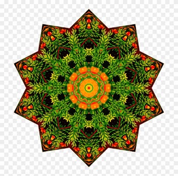 Cafepress Vintage Douchegordijn Symmetry Canvas Flower - Vintage Plants Decorative Nature Pillow Case