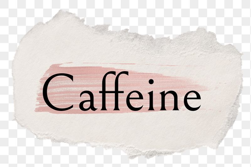 Caffeine png ripped paper word | Free PNG - rawpixel