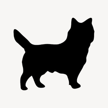 Cairn Terrier dog  silhouette | Free PSD - rawpixel