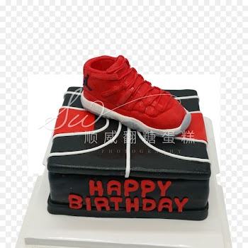 Cake, Birthday Cake, Birthday, Footwear, Red PNG