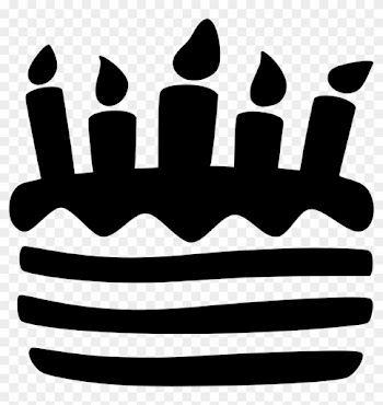 Cake Birthday Pie Wedding Sweet Baking Food Candles - Birthday Cake Png Icon