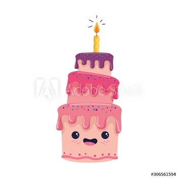 Cake cartoon design