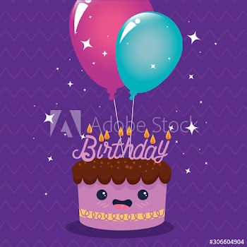 Cake cartoon design