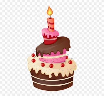 Cake Clipart, Food Clipart, Birthday Clipart, Birthday - Happy Birthday: Celebration And Memory Book