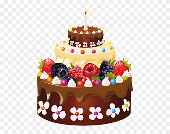Cake Clipartsweets Clipartbirthday - 1st Birthday Cake Png