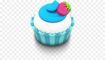 cake decorating icing baking cup dessert - Ocean Cupcake 