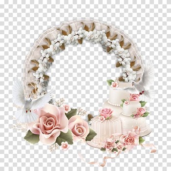 Cake frame , Cake border transparent background PNG clipart