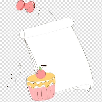 Cake Illustration, frame,Shading,Wireframe,card,postcard,Notes transparent background PNG clipart