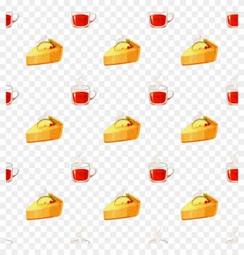 Cake Pattern Png Clipart Tea Chocolate Cake - Transparent Food Pattern Png