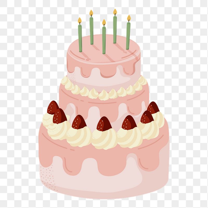 Cake png sticker, cute illustration, | Free PNG Illustration - rawpixel
