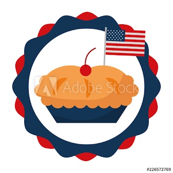 cake sweet flag american food celebration