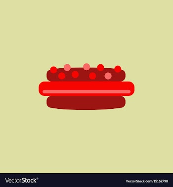Cake vector image