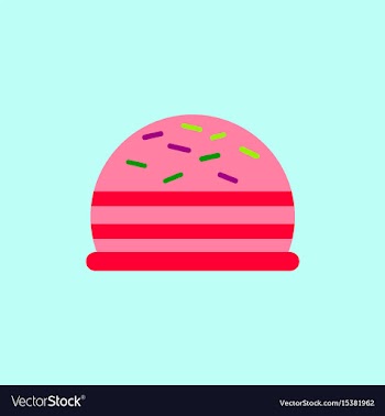 Cake vector image