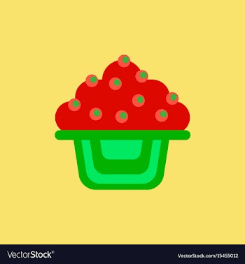 Cake vector image
