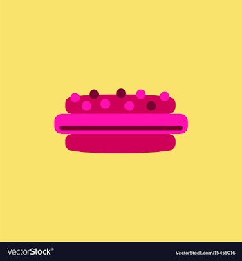 Cake vector image