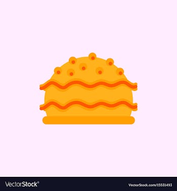 Cake vector image