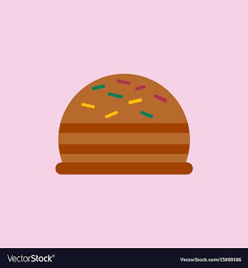 Cake vector image