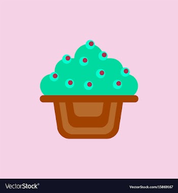Cake vector image