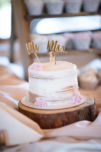 Cake With Cake Toppers