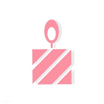 Cake with candle Valentines day icon | Free stock vector - 425002
