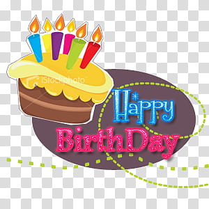, cake with candles happy birthday transparent background PNG clipart