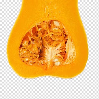 Calabaza Butternut squash Cucurbita maxima Squash soup Pumpkin, Pumpkin cross-section of the buckle-free material transparent background PNG clipart