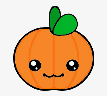 Calabaza Kawaii Halloween - Kawaii Pumpkin - Free Transparent PNG ...