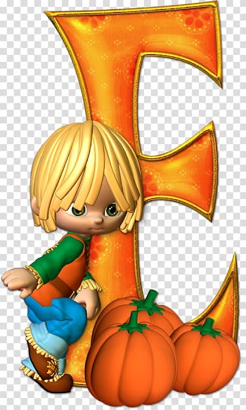 Calabaza Pumpkin Cucurbita, LETRAS transparent background PNG clipart