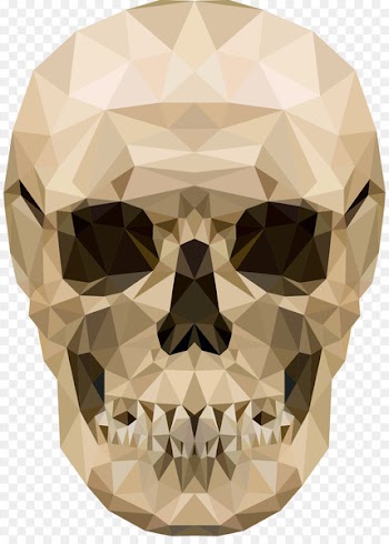 Calavera Champurrado Day Of The Dead/Dia de Los Muertos Stained Glass Coloring Book El Dxeda de los Muertos (The Day of the Dead) - Low polygon vector painted skull 